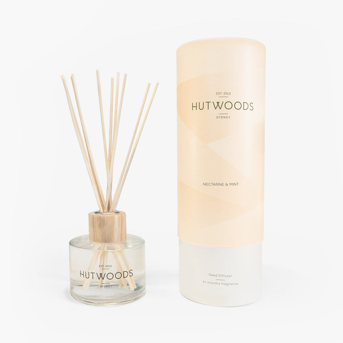 Hutwoods Nectarine & Mint Reed Diffuser