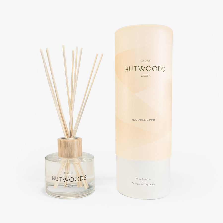 Hutwoods Nectarine & Mint Reed Diffuser